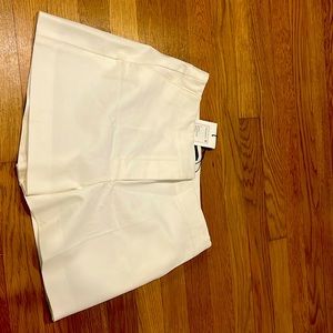 Theory white shorts